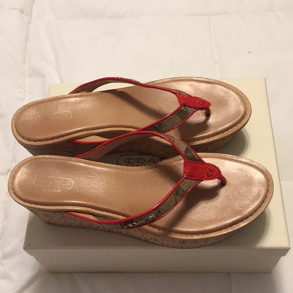 Coach sandals